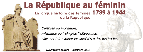 La république et les femmes, la République au féminin