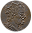 Médaille de Pépin le Bref - BNF - 18ème siècle